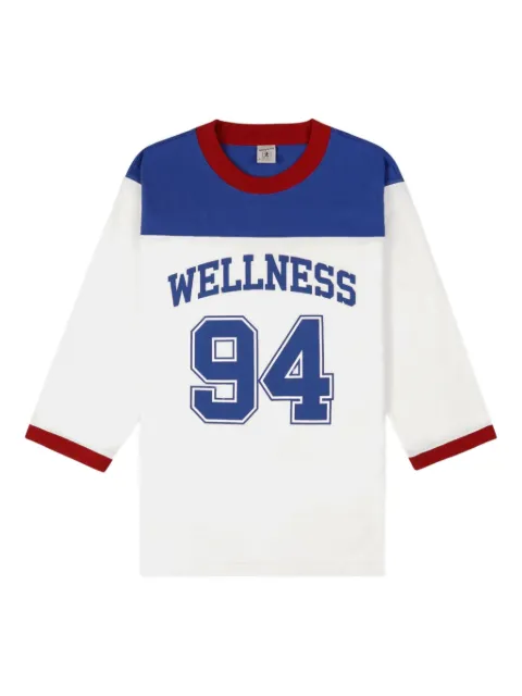 Sporty & Rich wellness graphic top White TO09664037WH68