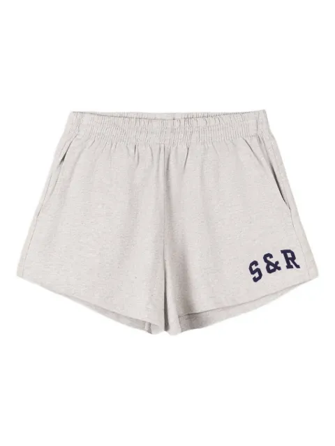 Sporty & Rich elasticated logo shorts Grey SH03764082GY03