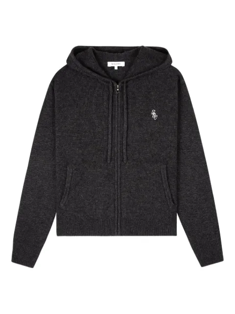 Sporty & Rich zip hoodie Grey CA00264302