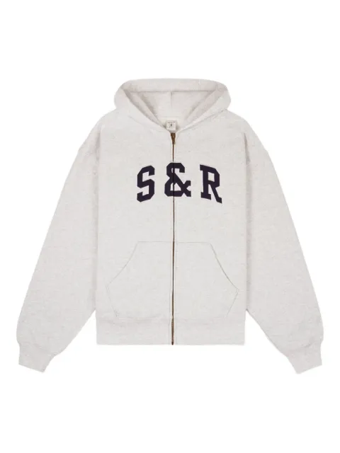 Sporty & Rich zip hoodie Grey ST08864082GY03