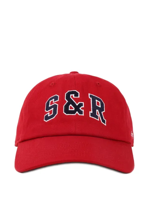 Sporty & Rich logo baseball cap Red AC07964082RE15
