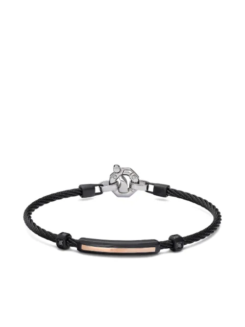Barakà rose-gold bracelet Black BR372831RODN200011