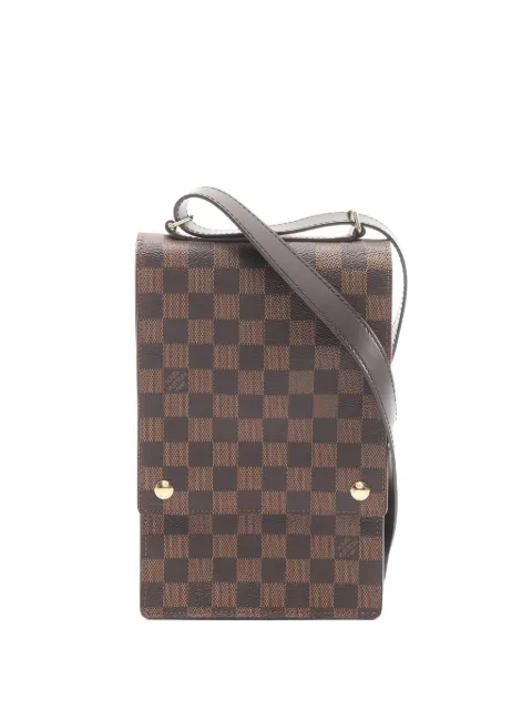 Louis Vuitton Pre-Owned 2000 Portobello Damier Ebene shoulder bag Brown 1022314VI0060