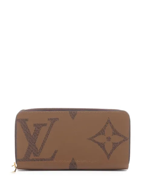 Louis Vuitton Pre-Owned 2010s Zippy Giant Monogram Reverse wallet Brown 1023158