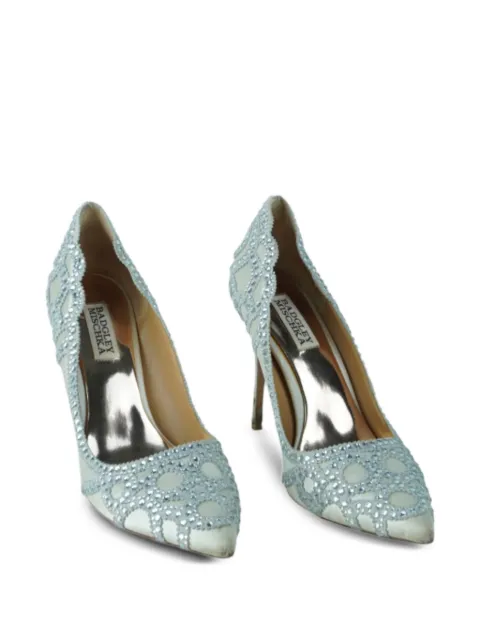 Badgley Mischka 110mm pointed-toe pumps Neutrals 2053705
