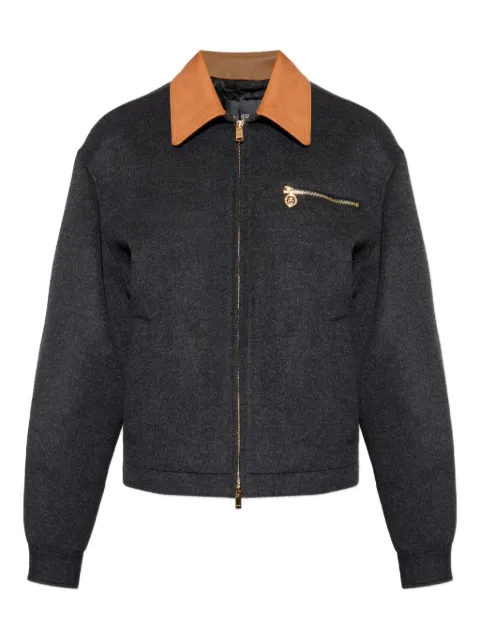 Versace wool blouson Grey 10222441A16848