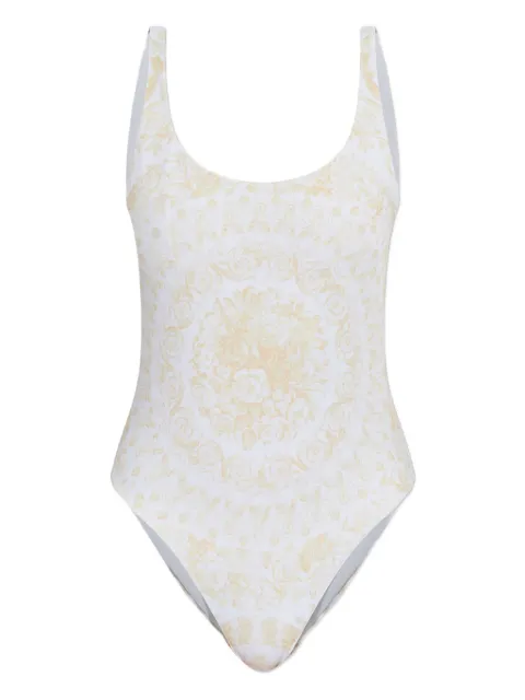 Versace floral-print swimsuit White 10165921A17196