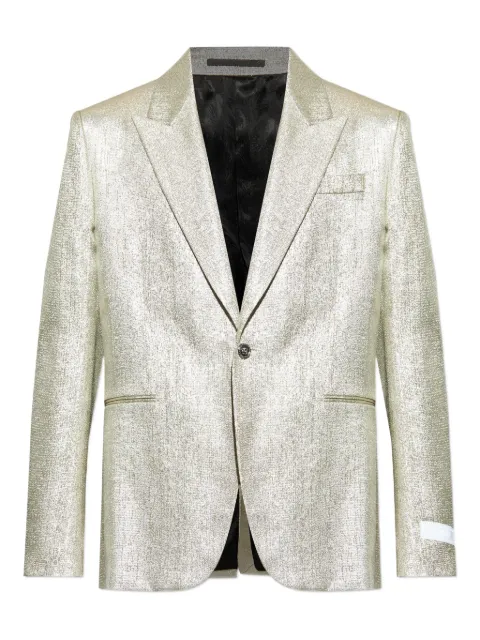 Versace viscose-lurex evening jacket White 10177001A16744