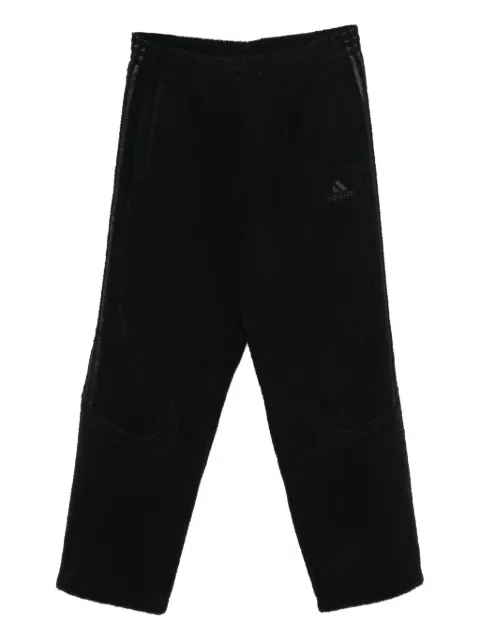 adidas side-stripes panelled track pants Black KR7612