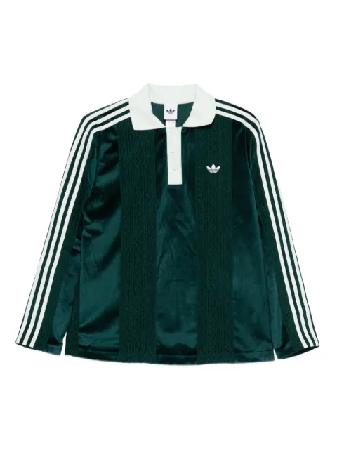 adidas Winterised soccer polo top Green KS7796