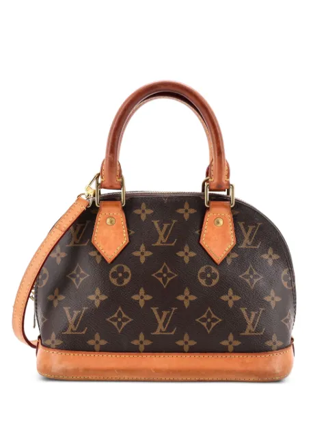 Louis Vuitton Pre-Owned Alma Handbag Monogram Canvas BB crossbody bag Brown K63FOG2KFS9LTMDQ