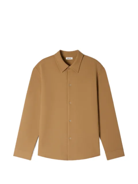 SANDRO long-sleeved jersey shirt Brown SHPCM00935