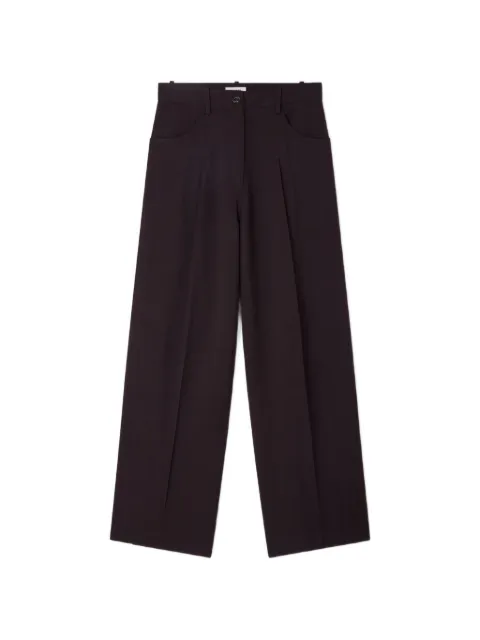 SANDRO wide-leg trousers Brown SFPPA01858