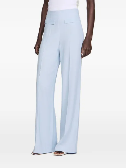 SANDRO striped sequin trousers Blue SFPPA01872