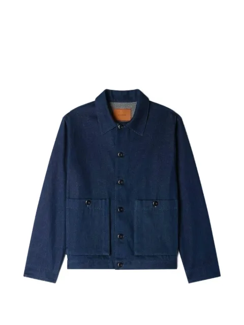 SANDRO denim worker jacket Blue SHPBL01342