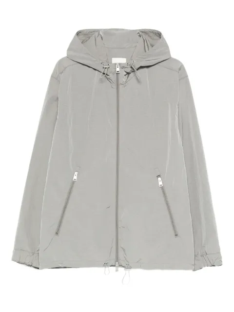 SANDRO technical hooded zip-up jacket Grey SHPBL01132