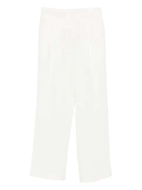 SANDRO linen suit trousers White SHPPA01891