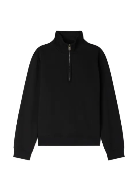 SANDRO cotton sweatshirt Black SHPSW00800