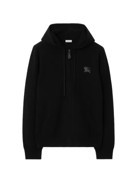 Burberry wool zip hoodie Black 8115805