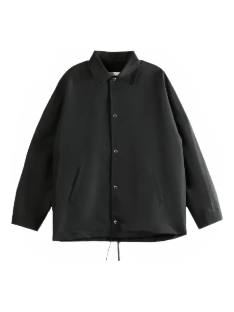 Givenchy drawstring hem shirt jacket Black BM01G3166P