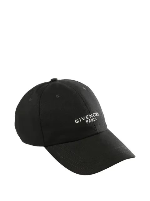 Givenchy embroidered-logo cap Black BPZ0CAP0C4