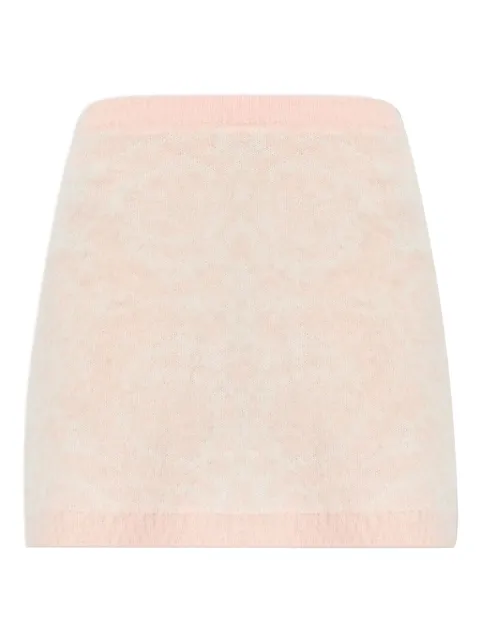 Versace knitted mini skirt Pink 10230071A16672