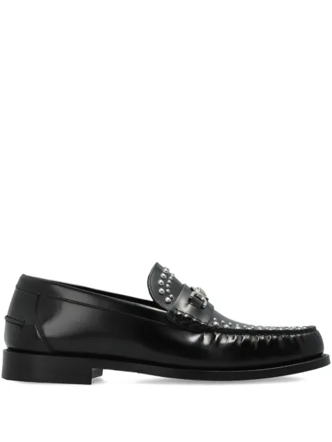 Versace Medusa '95 embellished loafers Black 10135921A16648