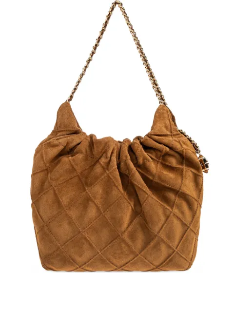 Tory Burch small chain-strap tote bag Brown 166066