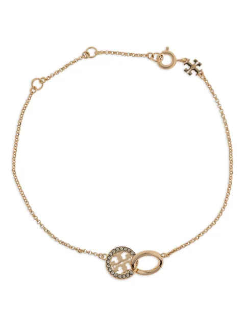 Tory Burch logo-charm bracelet Gold 171661