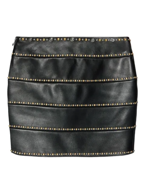 Versace studded-embellishment mini skirt Black 10231181A16767