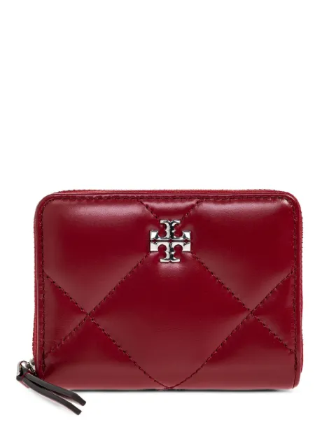 Tory Burch Kira quilted-design small wallet Red 159791