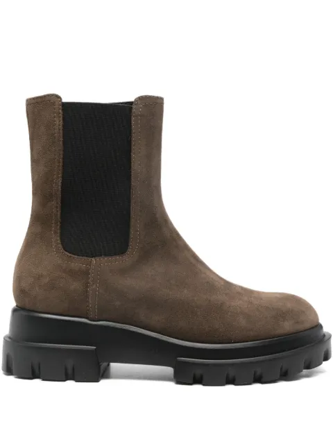 AGL lug-sole boots Brown D756591PGKA082