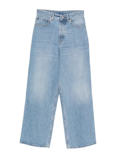 VETEMENTS button-fastening five-pockets jeans Blue UH76DP120LB12804