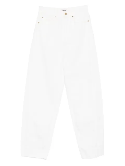 SANDRO five-pockets cotton jeans White SFPJE00865