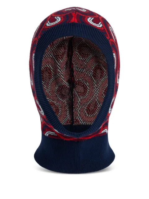 Fusalp jacquard-knit hat Red 25HI3711
