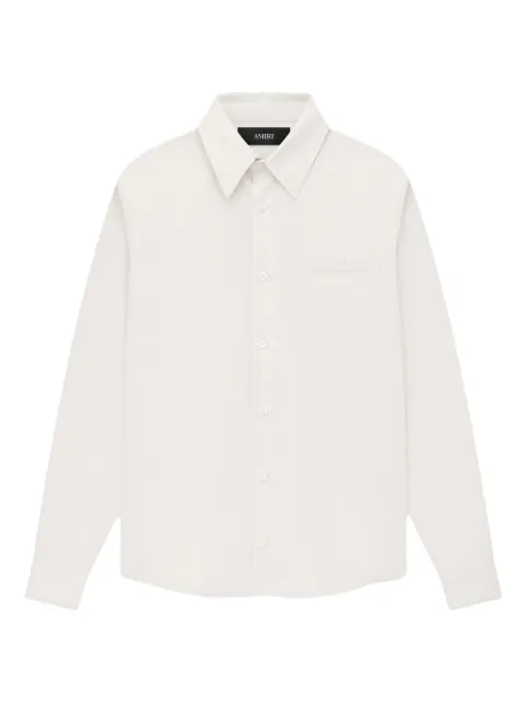 AMIRI pocket long-sleeve shirt White AMSTCA1170