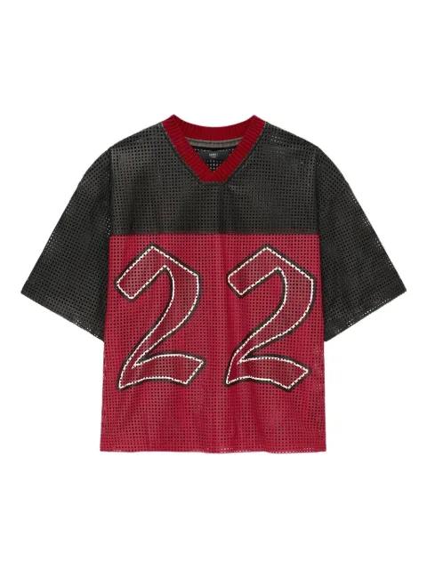 AMIRI 22 perforated T-shirt Black AMLTTE1001