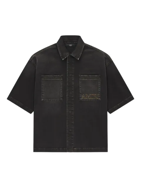 AMIRI 3D Snap shirt Black AMDNIR1041