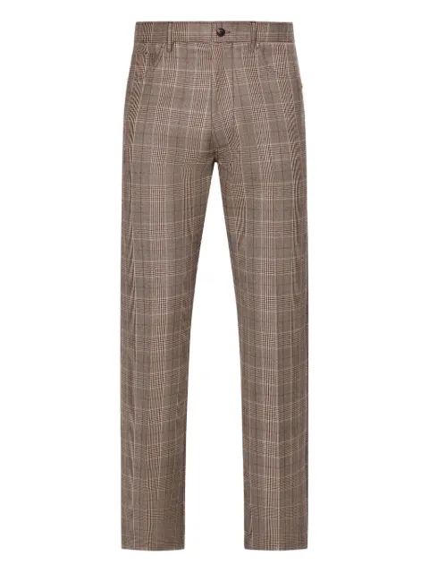 AMIRI check boot-cut trousers Brown AMSUFP1082
