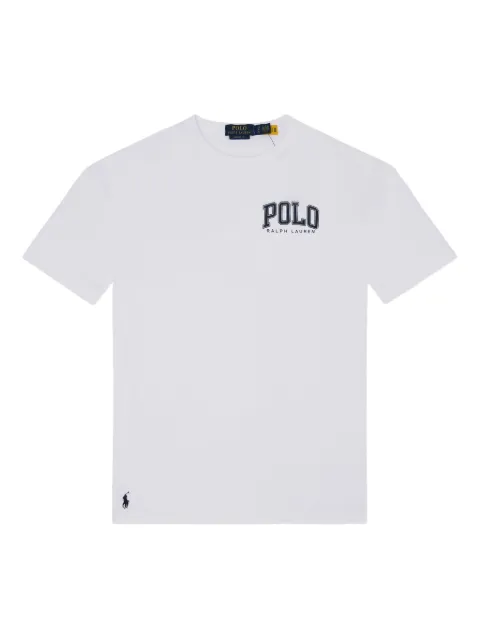 Polo Ralph Lauren logo-print cotton T-shirt White 710952037005