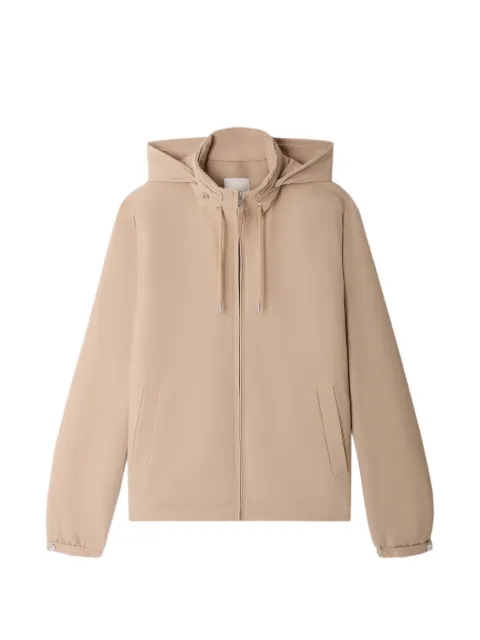 SANDRO hooded zip-up jacket Neutrals SHPBL01370