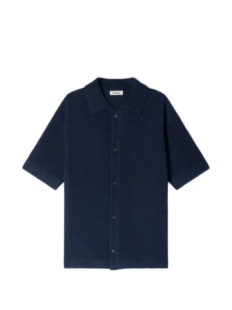 SANDRO jute shirt Blue SHPTR00750