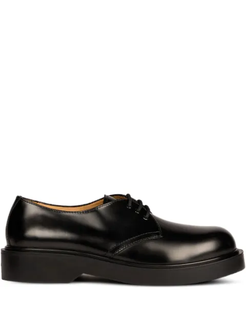SANDRO patent leather loafers Black SHACH01446