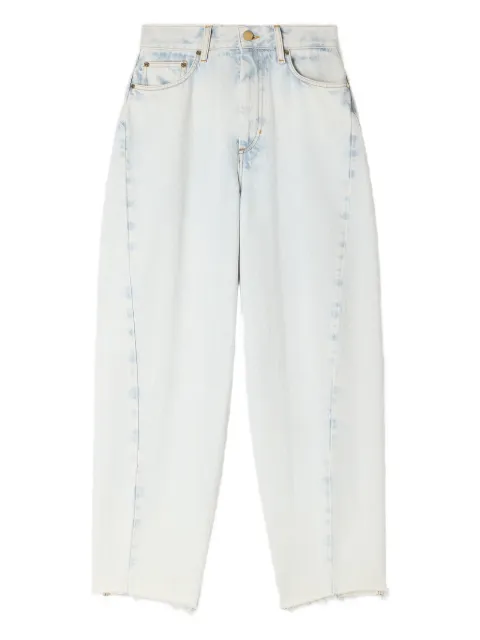 SANDRO faded barrel cotton jeans Blue SFPJE00844