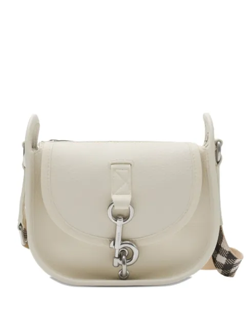 Burberry mini B clip Messenger bag White 8120694