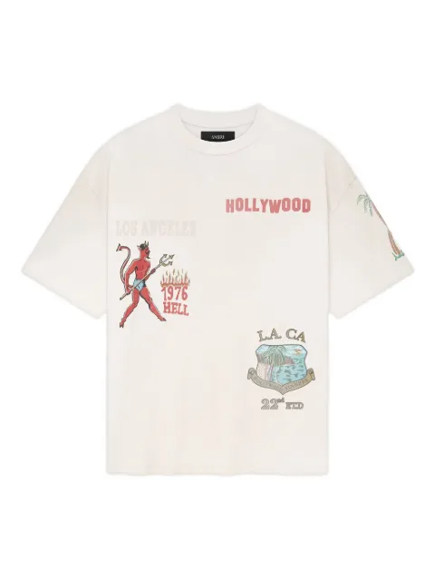 AMIRI sinners graphic T-shirt White AMJYTE1221