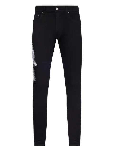 AMIRI rhinestone-embellished jeans Black AMDNSY1183