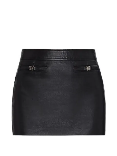 AMIRI logo mini skirt Black AWLTKR1008