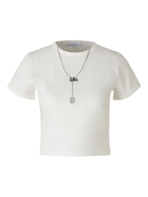 Rabanne short-sleeve T-shirt White 25HJTE029CO0494JERSEYREFJEN046516501