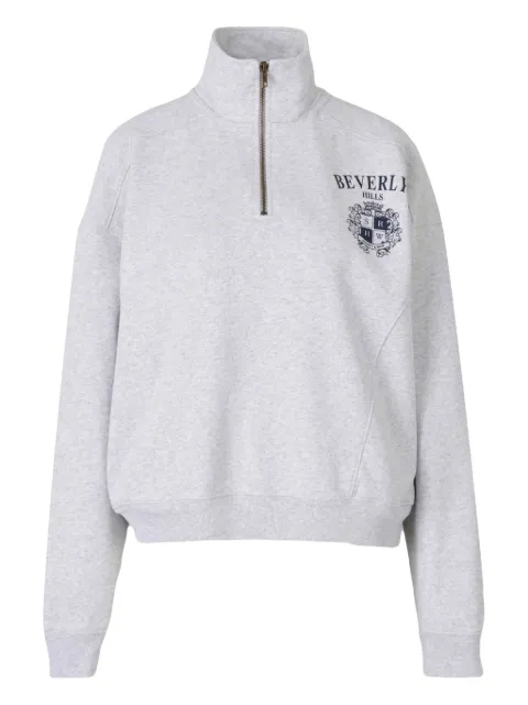 Sporty & Rich graphic-print sweatshirt Grey ST08164256